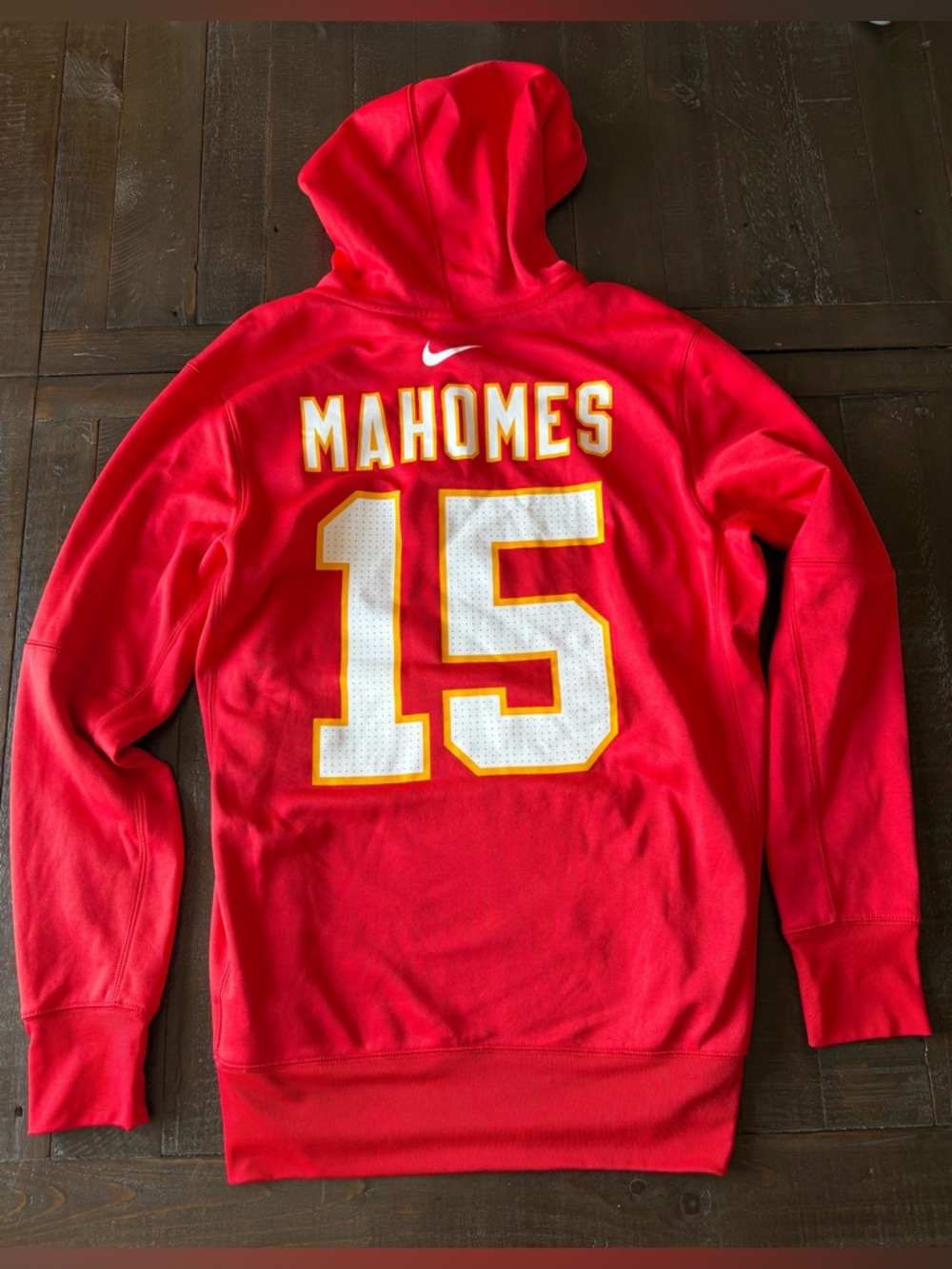 Nike Red Dri-FIT Pullover Hoodie Size Large